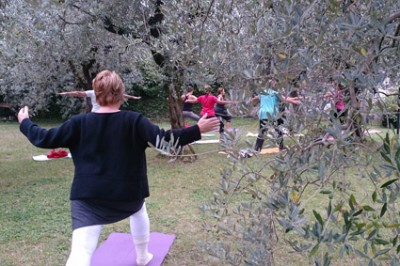 Den tredje yogakursen i Italien är i full gång!
